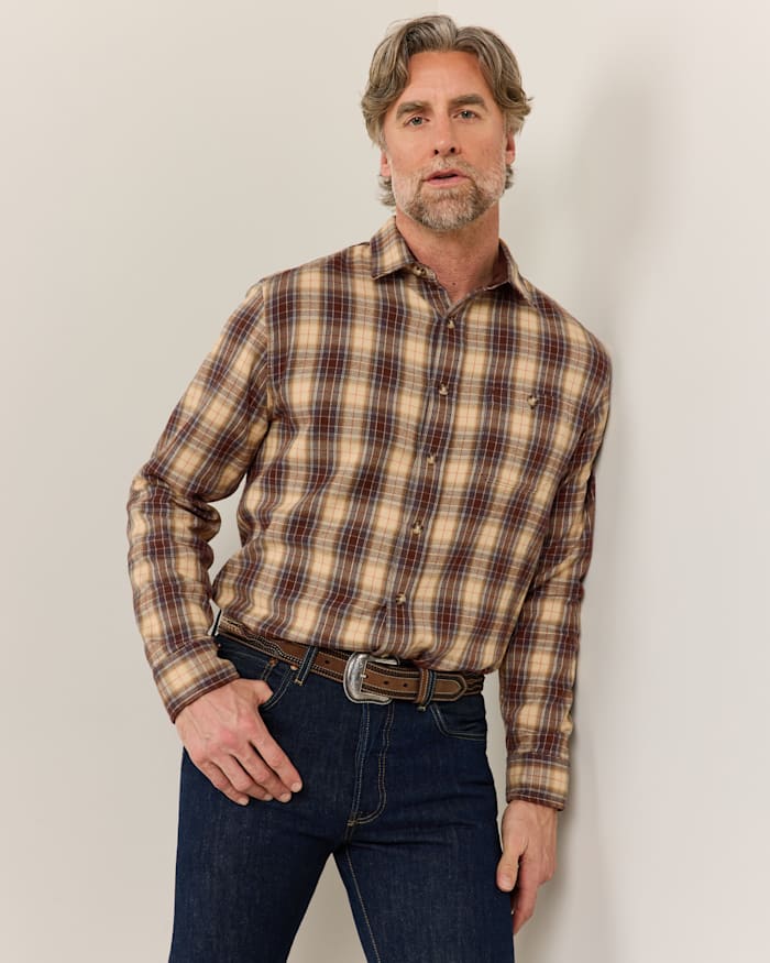 MEN'S PLAID COTTON FREMONT FLANNEL SHIRT